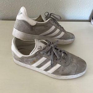 ADIDAS Gazelle Grey Sneakers Size 9